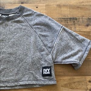 Ivy Park Cropped Sweatshirt Top Size S